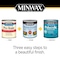 Minwax Minwax Wood Finish Water-Based Semi-Transparent Classic Gray Wood Stain 1 qt 108200000 - alternate 4
